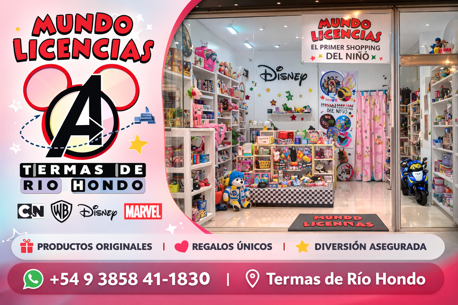 Interior Mundo Licencias Termas